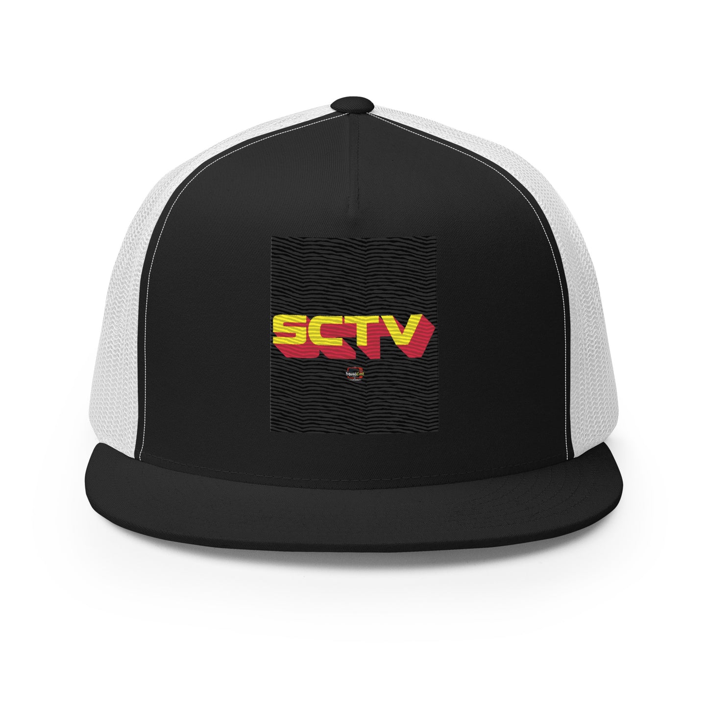 Stamped Squadcast TV Mesh Hat