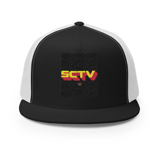 Stamped Squadcast TV Mesh Hat