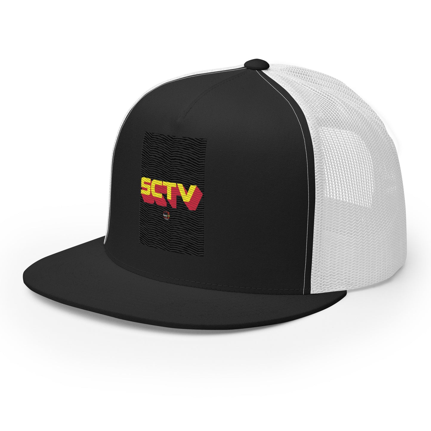 Stamped Squadcast TV Mesh Hat