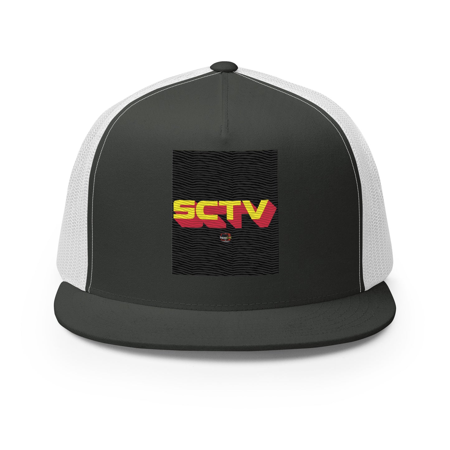 Stamped Squadcast TV Mesh Hat