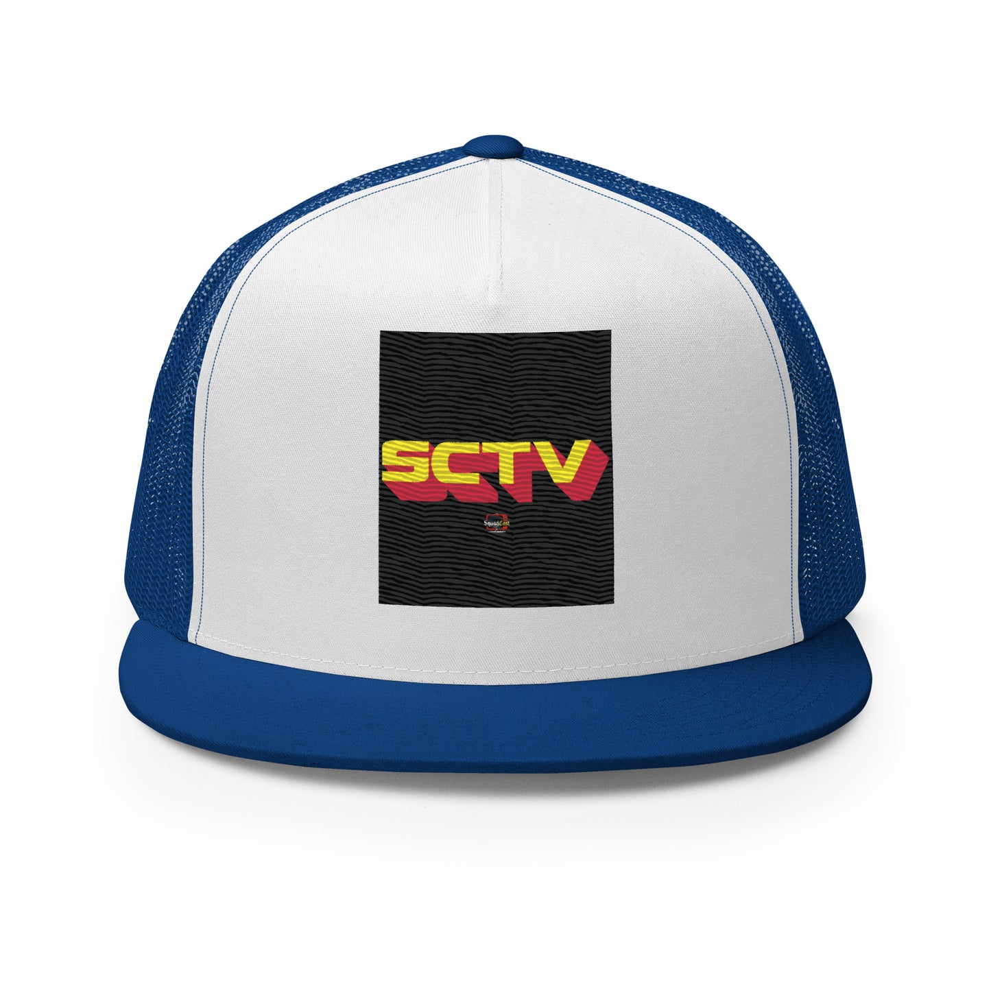 Stamped Squadcast TV Mesh Hat