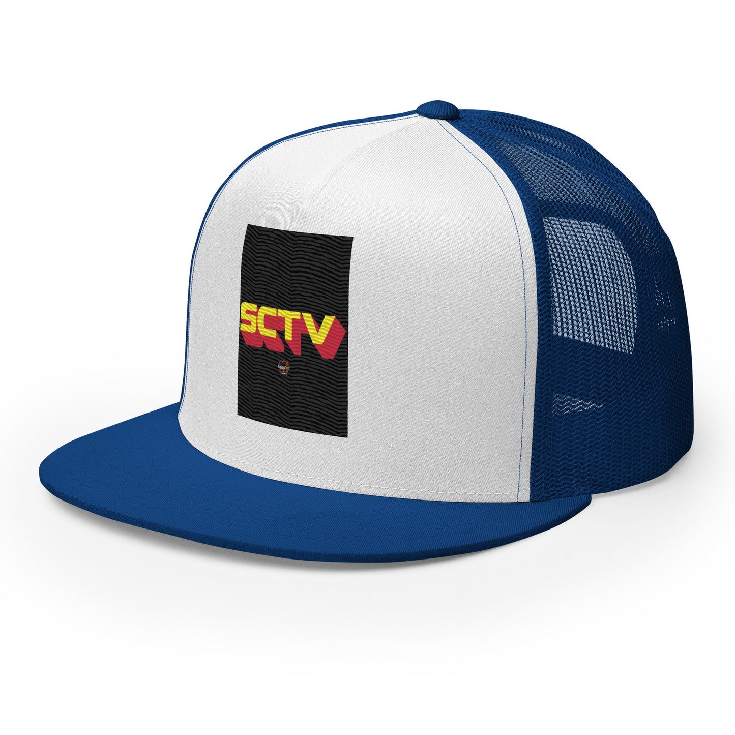 Stamped Squadcast TV Mesh Hat