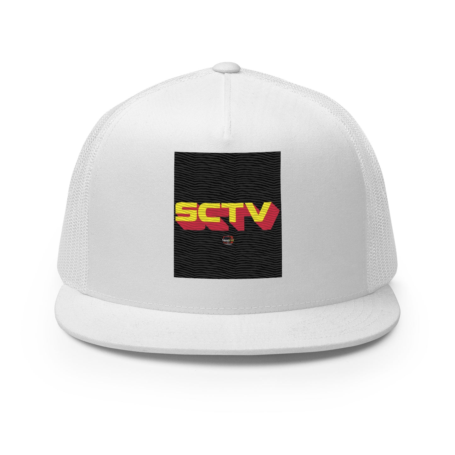 Stamped Squadcast TV Mesh Hat