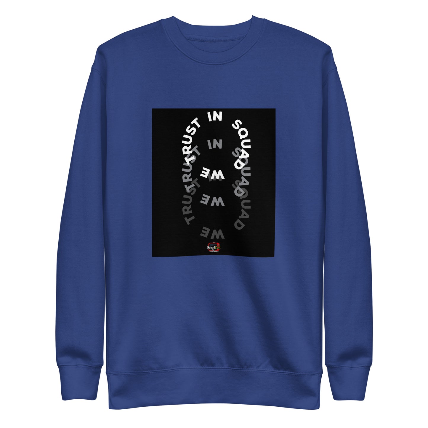 In Squad We Trust Rings Premium Sweatshirt