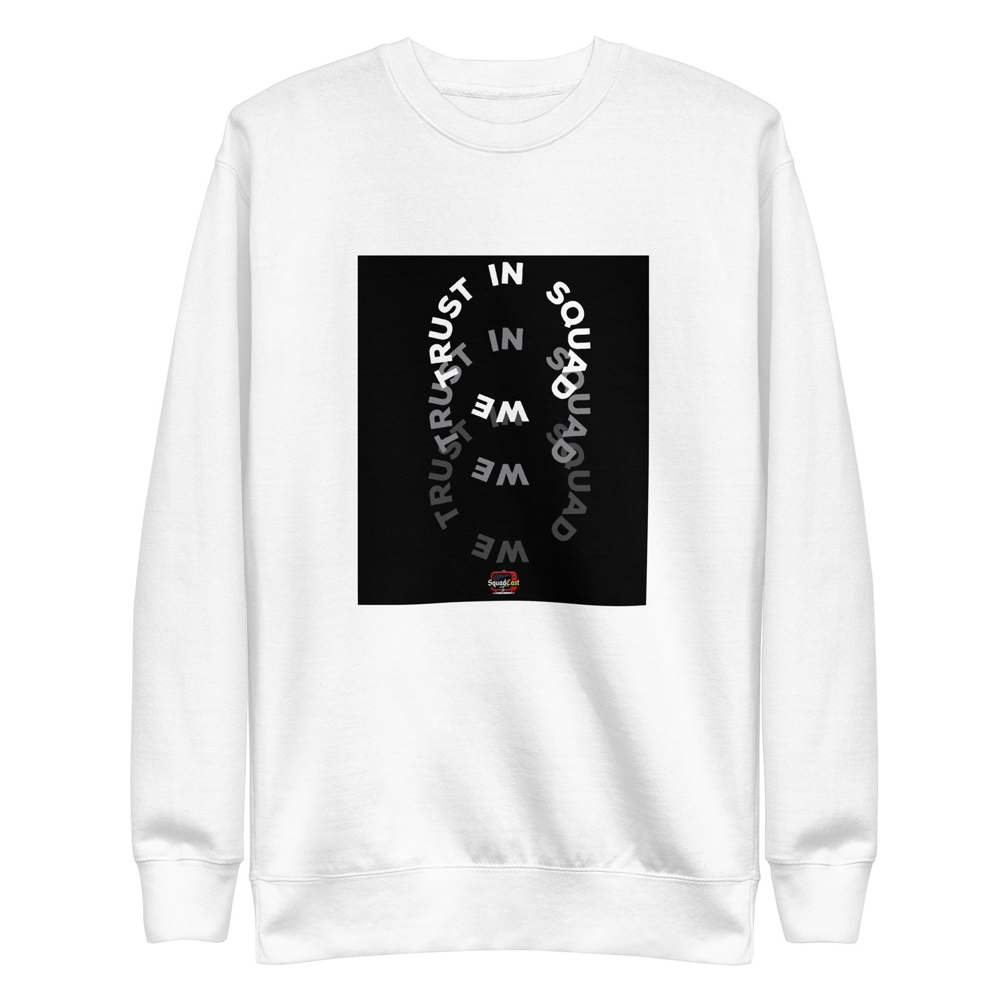 In Squad We Trust Rings Premium Sweatshirt